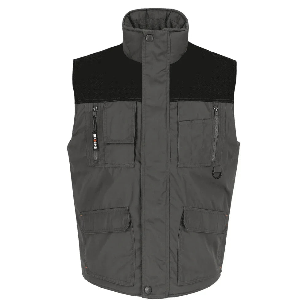 Herock Donar Water-Repellent Bodywarmer Grey Black