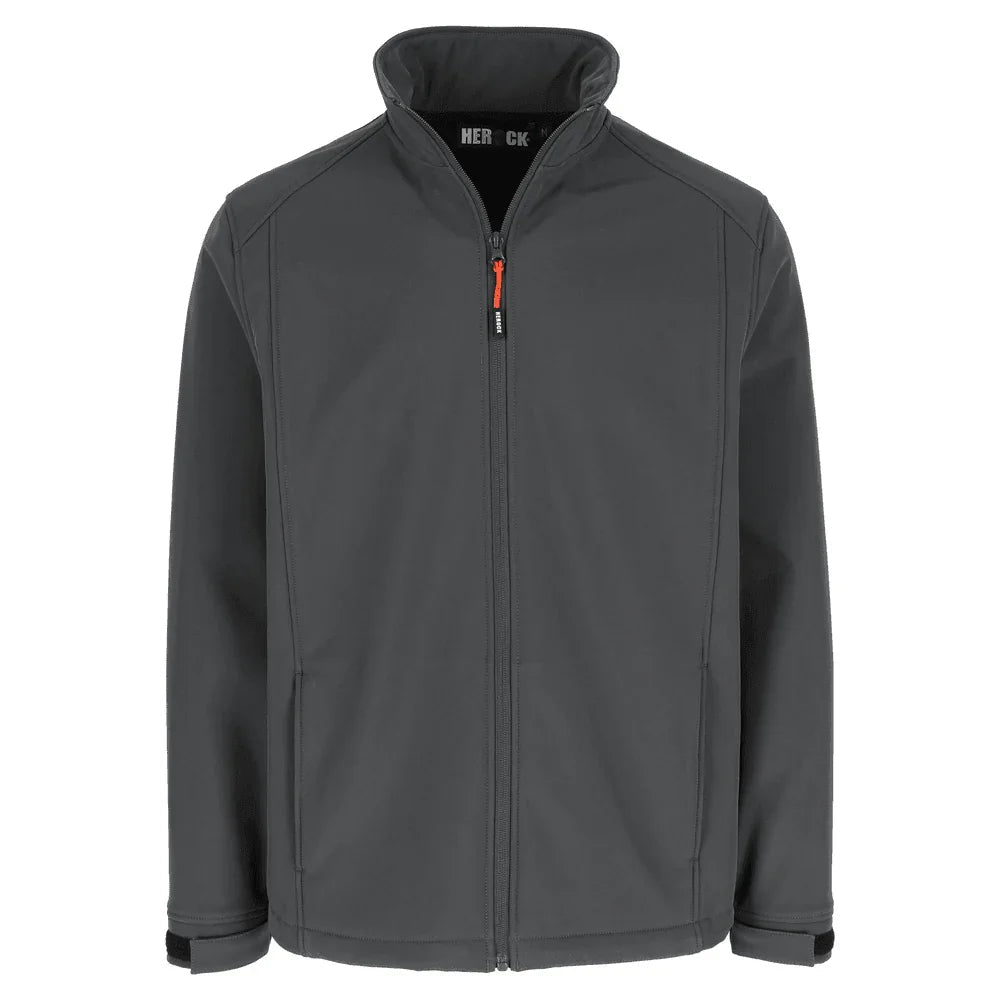 Herock Julius Full Zip Water-Repellent Softshell Jacket Anthracite