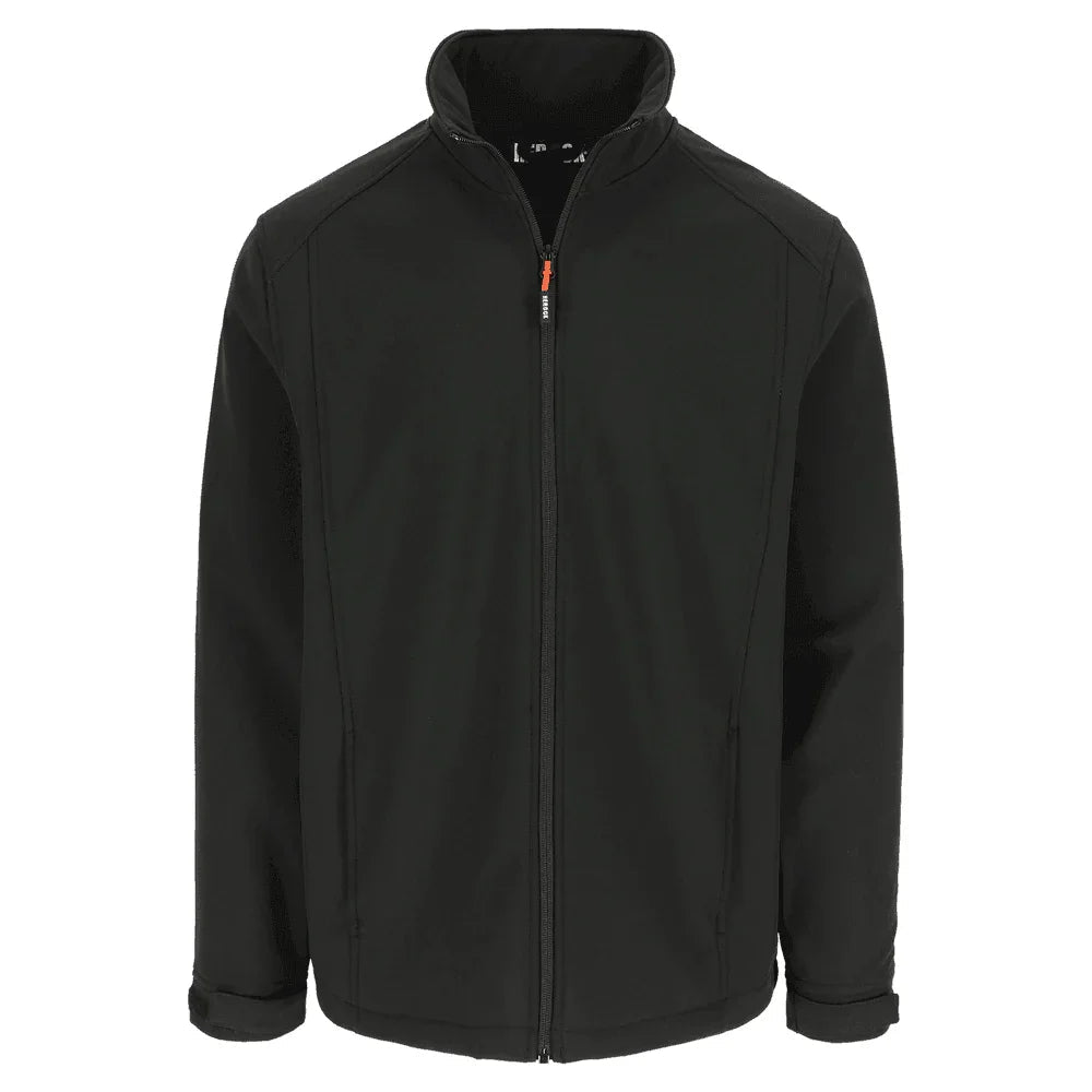 Herock Julius Full Zip Water-Repellent Softshell Jacket Black