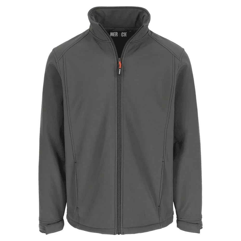 Herock Julius Full Zip Water-Repellent Softshell Jacket Grey