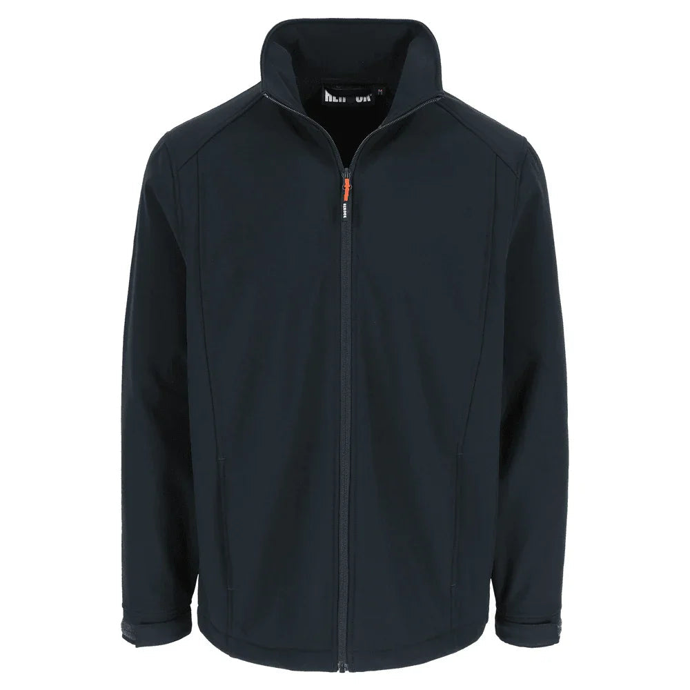 Herock Julius Full Zip Water-Repellent Softshell Jacket Navy