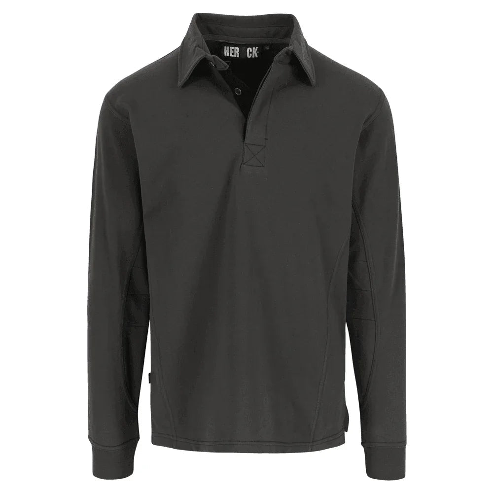 Herock Troja Long Sleeve Polo Shirt Grey