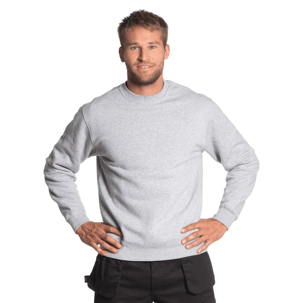 Herock Vidar Round Neck Sweatshirt Light Heather Grey