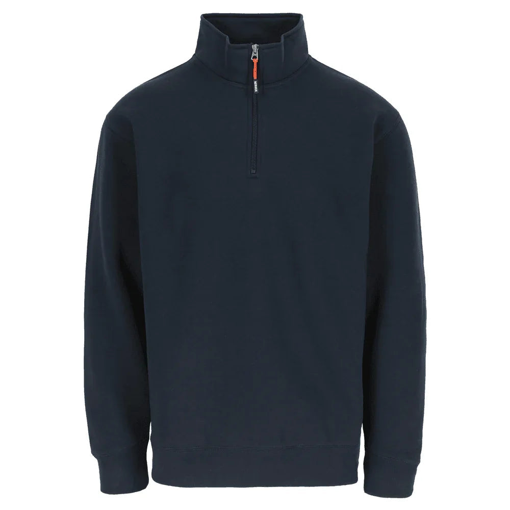 Herock Vigor 1/4 Zip Sweatshirt Navy Blue