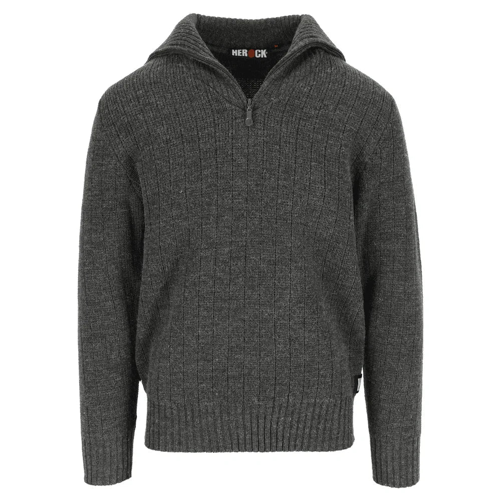 Herock Njord Pullover Zip Sweater Grey