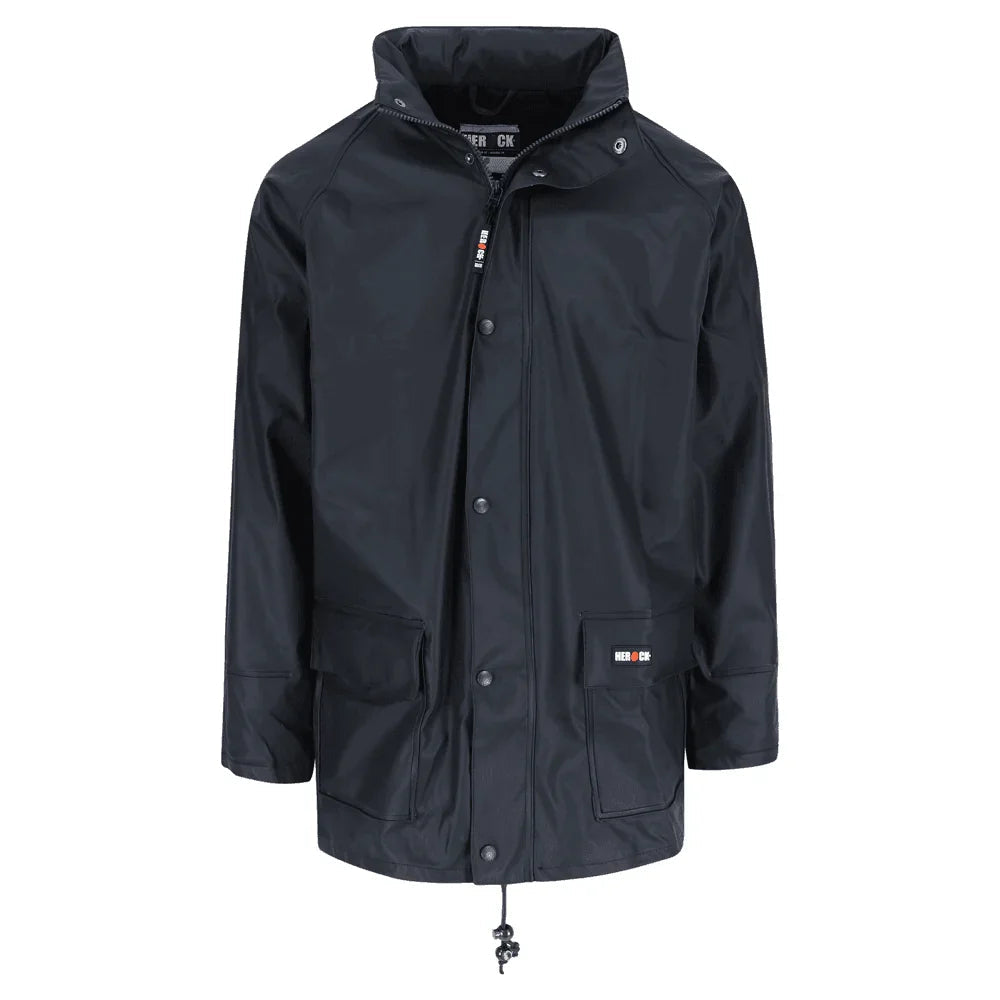 Herock Triton Windproof Waterproof Rain Jacket Navy Blue