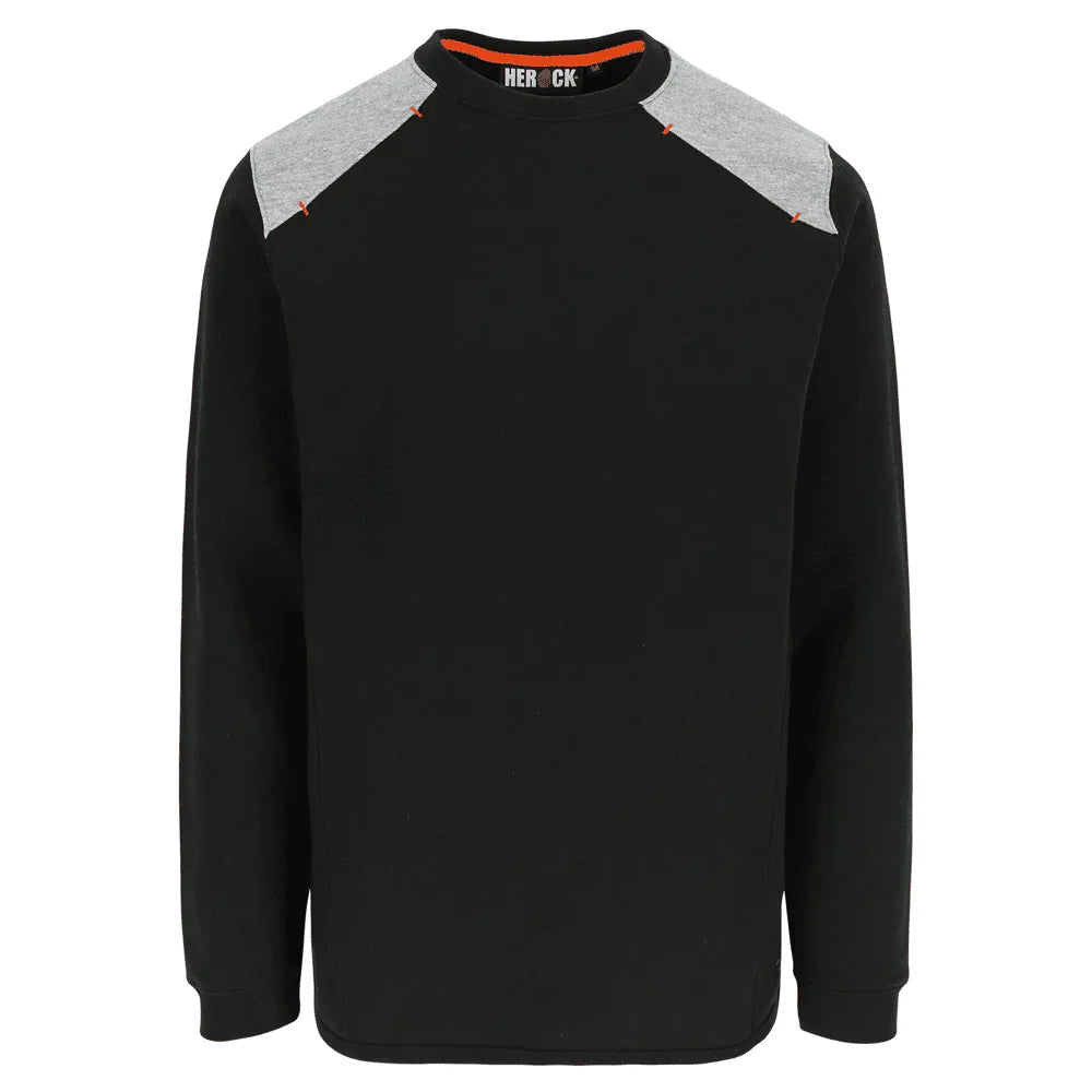 Herock Artemis Reinforced Work Sweatshirt Black