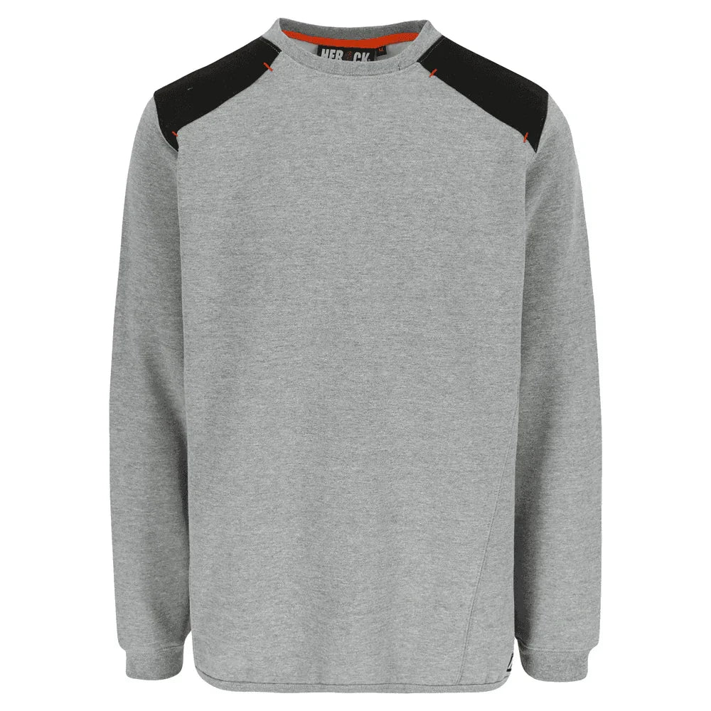 Herock Artemis Reinforced Work Sweatshirt Heather Grey