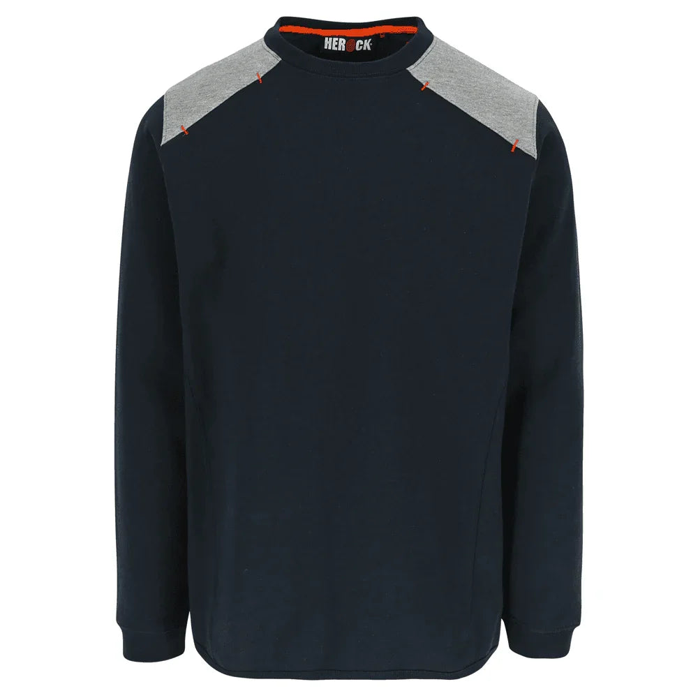Herock Artemis Reinforced Work Sweatshirt Navy Blue