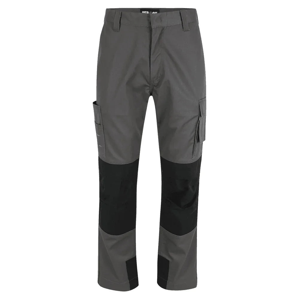 Herock Titan Short Leg Water-Repellent Kneepad Trousers Grey Black
