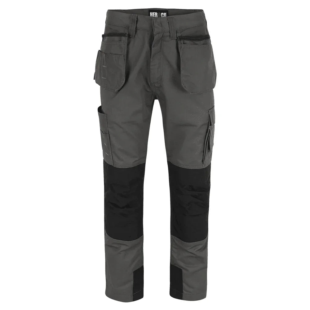 Herock Nato Short Leg Water-Repellent Holster Pocket Kneepad Trousers Grey