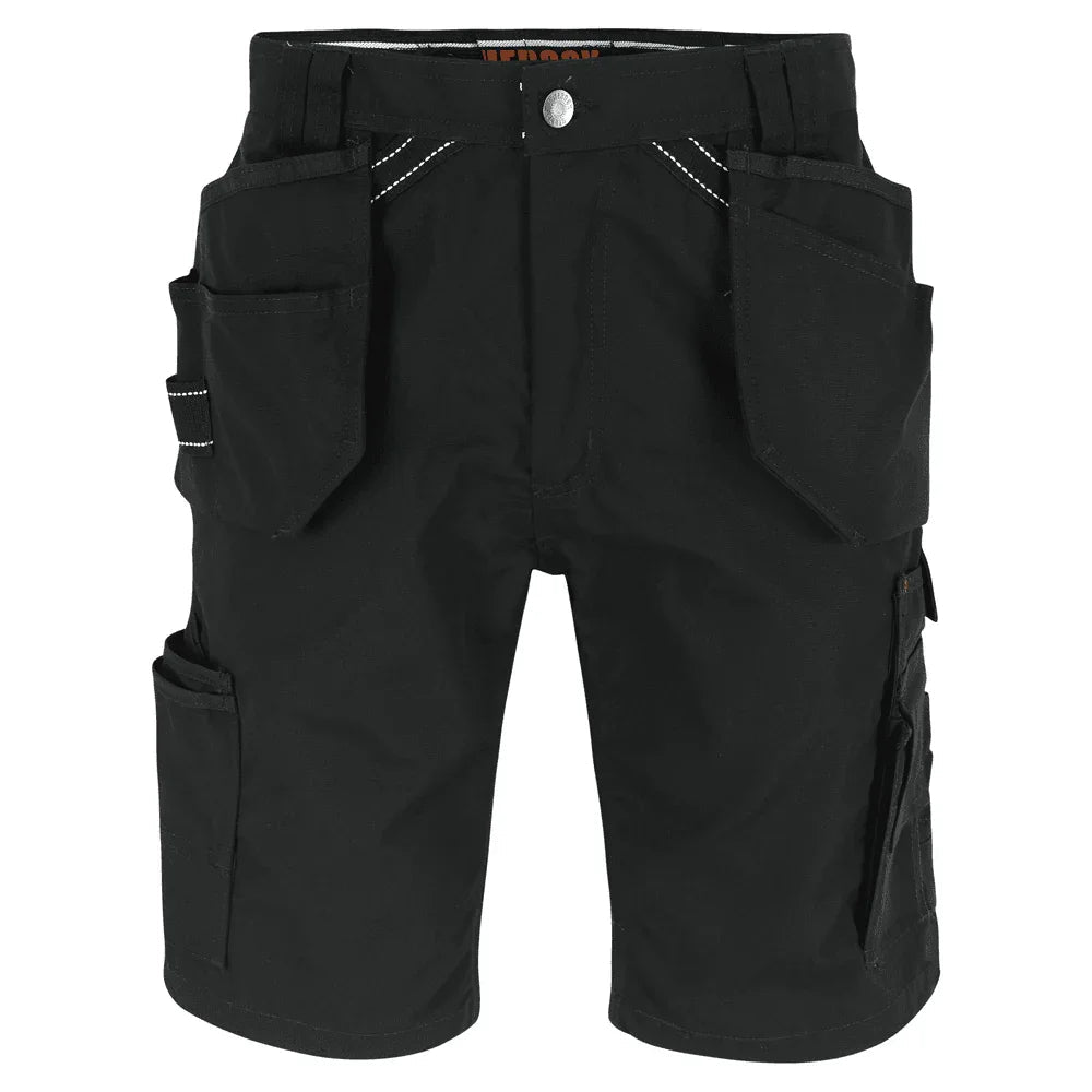 Herock Pallas Bermuda Multi-Pocket Work Shorts Black