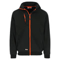 Herock Othello Fur Lined Zip Work Sweatshirt Black