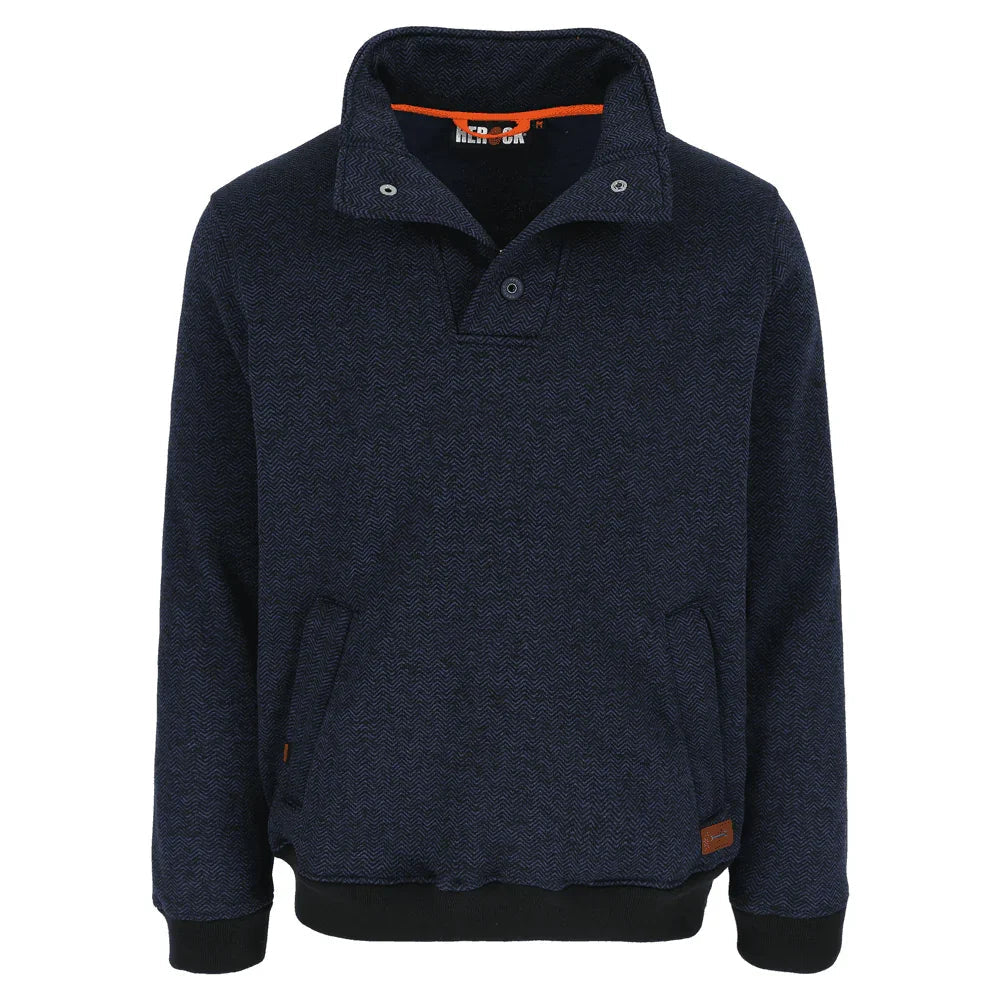 Herock Verus Sweater Fleece Jacket Chine Navy Mix