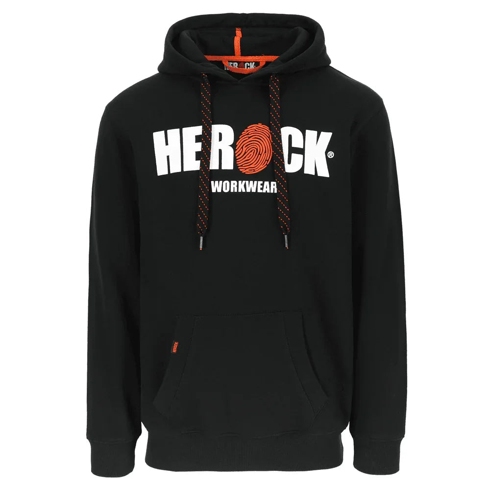 Herock Hero Logo Hoodie Black