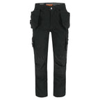 Herock Dagan Short Leg Water-Repellent Holster Pocket Kneepad Trousers Black