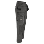 Herock Dagan Short Leg Water-Repellent Holster Pocket Kneepad Trousers Grey 40" Waist, 28" Leg