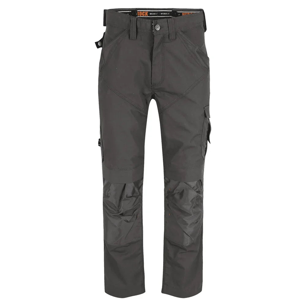 Herock Apollo Shortleg Multi Pocket Knee Pad Trousers Grey, 30" Waist 28" Leg