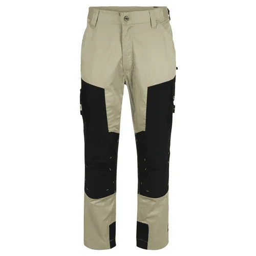 Herock Capua Multi Pocket Kneepad Stretch Work Trousers Beige Black