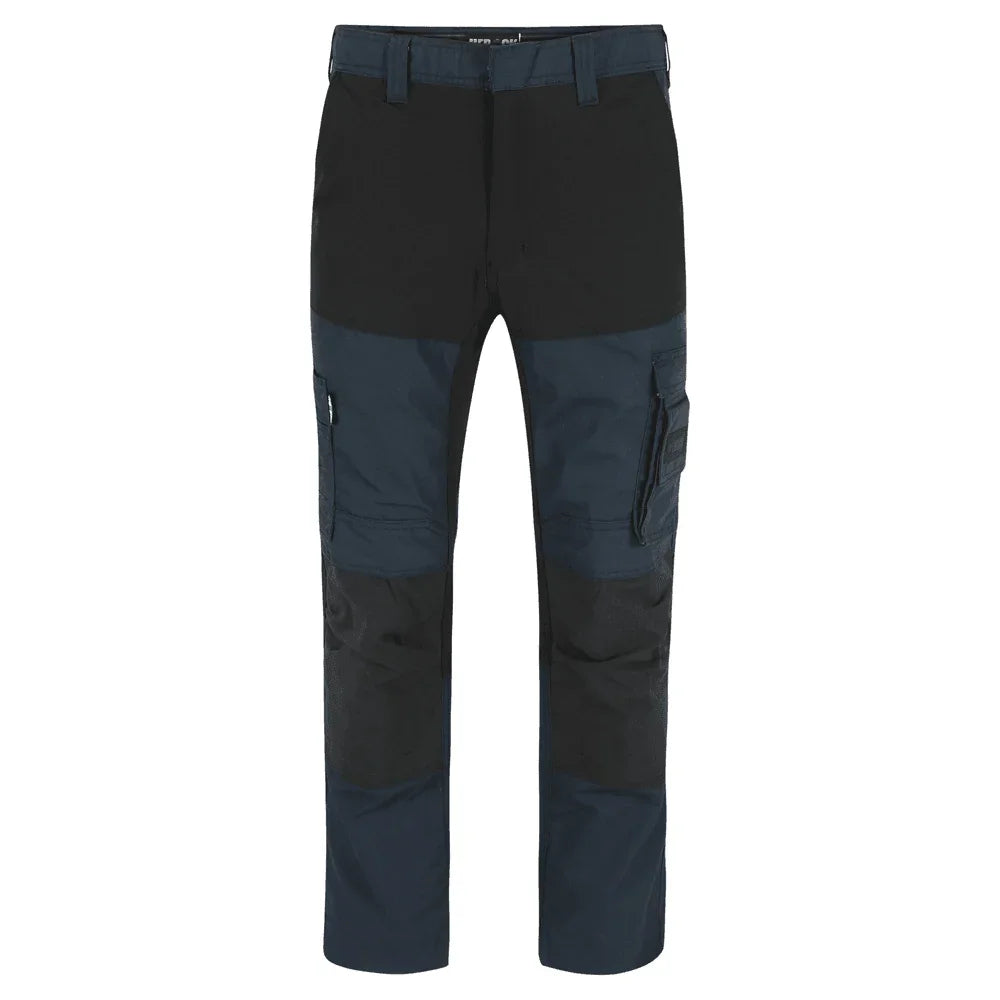 Herock Hector Kneepad Combat Stretch Work Trousers Navy Black