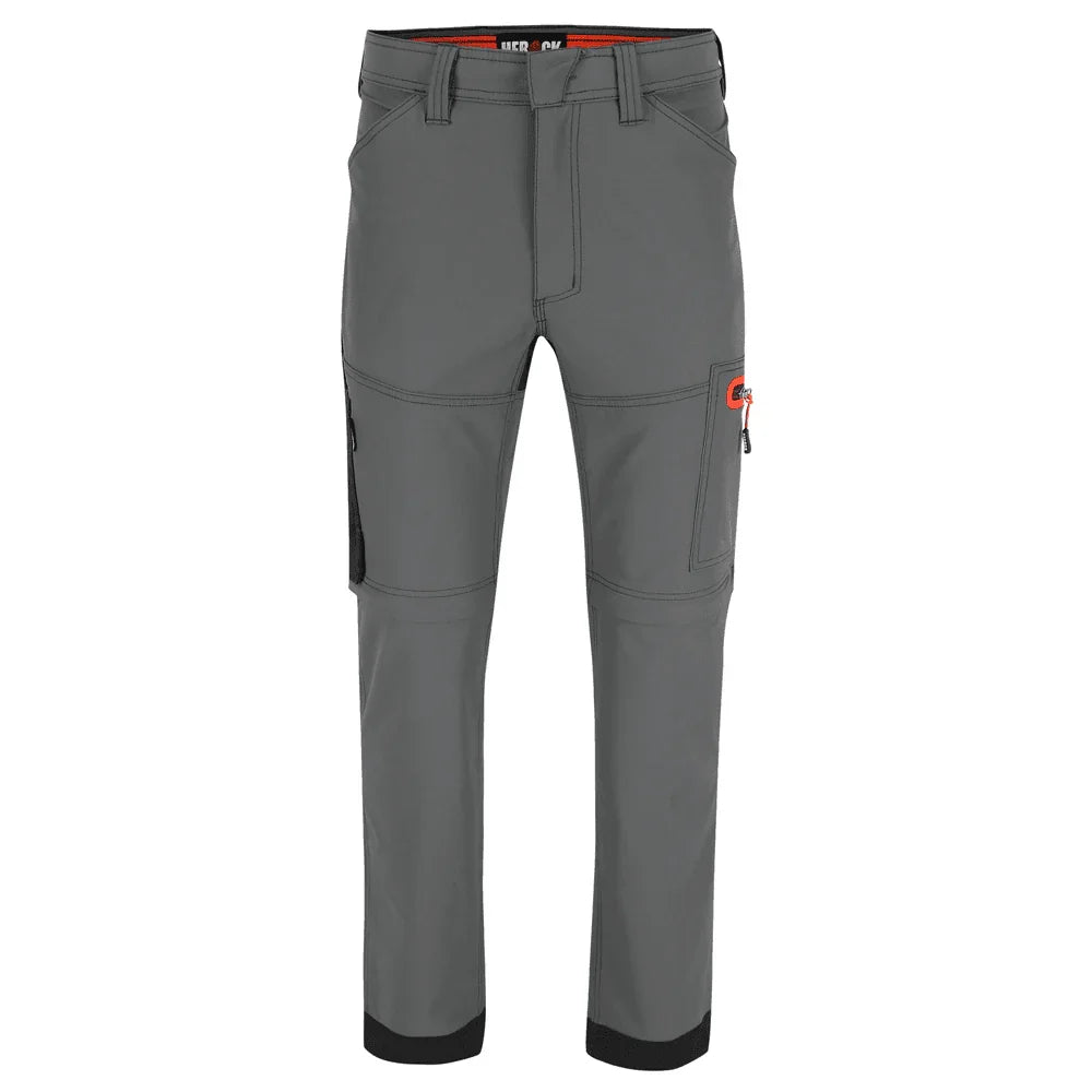 Herock Tornado Multi-Pocket Quick Drying Zip Off Stretch Trousers Anthracite Black
