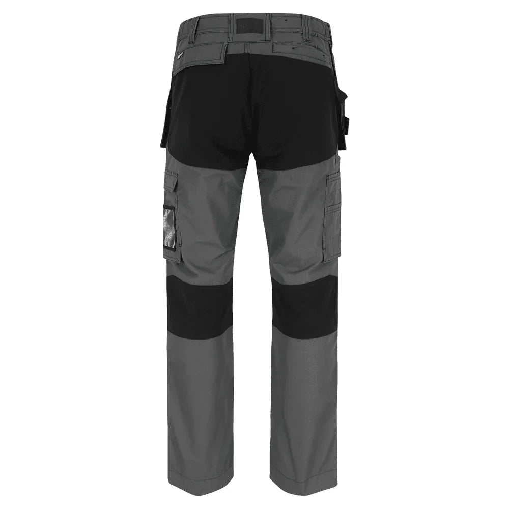 Herock Spector Short Leg Multi Pocket Holster Pocket Kneepad Stretch Trousers Antracite / Black / 30" Waist, 28" Leg