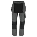 Herock Spector Short Leg Multi Pocket Holster Pocket Kneepad Stretch Trousers Antracite Black