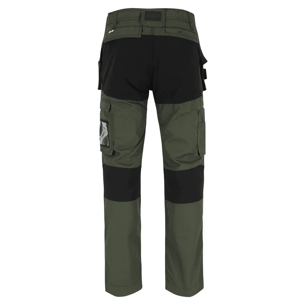 Herock Spector Multi Pocket Holster Pocket Kneepad Stretch Trousers Anthracite / Black 44" Waist - 33" Leg