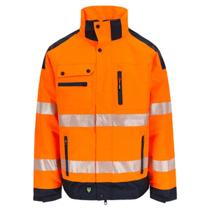 Orange / Navy Blue