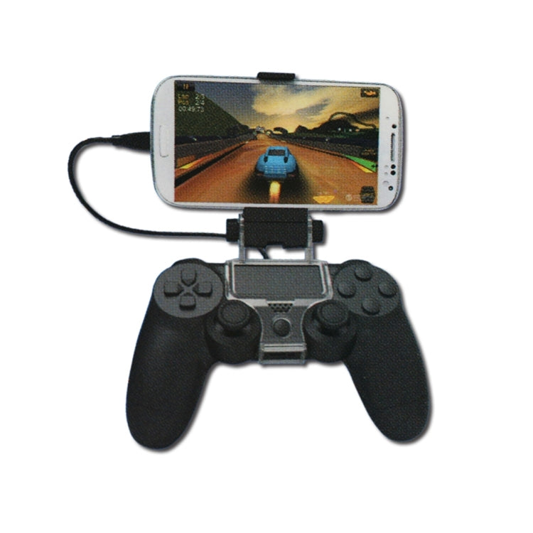 DOBE TP4-016 Smartphone OTG Clamp Holder for Sony PS4 Game Controller, Suitable for Up to 6 inch Phones, TP4-016 TP4-016