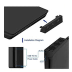 DOBE TP4-819 Temperature Control Cooling Fan for Sony PS4 Slim Game Console, TP4-819