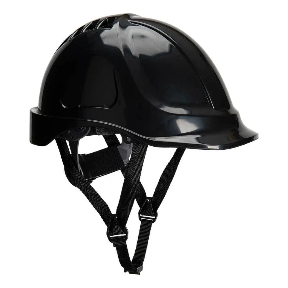 Portwest PS54 Endurance Plus Hard Hat Safety Helmet Various Colours Black