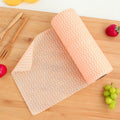 50 Sheets Non-Woven Disposable Washing Towels Dishcloth, Orange, Blue, Red Orange Orange