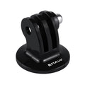 PULUZ Camera Tripod Mount Adapter for PULUZ Action Sports Cameras Jaws Flex Clamp Mount for GoPro, Insta360, DJI and Other Action Cameras, Tripod Mount (PVC Material) Tripod Mount (PVC Material)