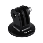 PULUZ Camera Tripod Mount Adapter for PULUZ Action Sports Cameras Jaws Flex Clamp Mount for GoPro, Insta360, DJI and Other Action Cameras, Tripod Mount (PVC Material) Tripod Mount (PVC Material)