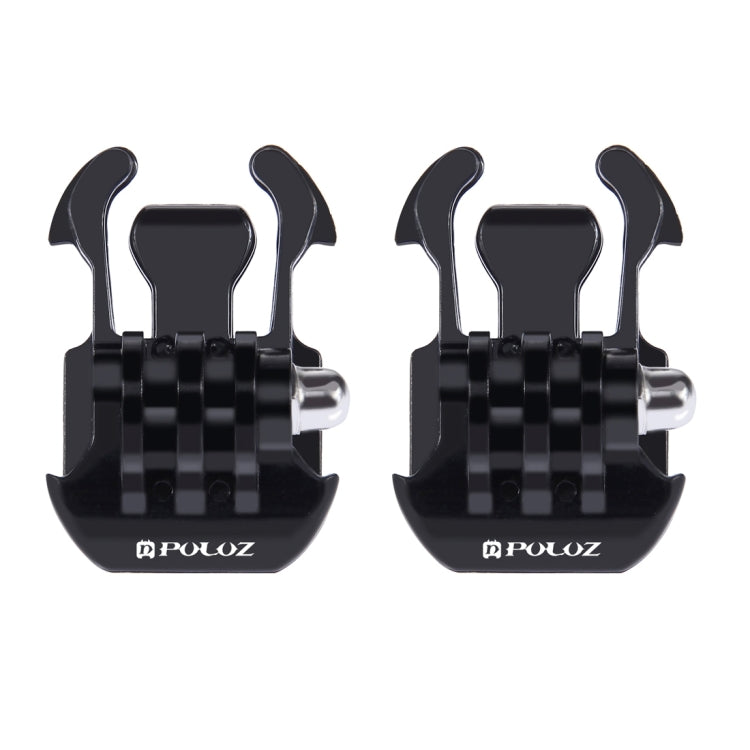 2 PCS PULUZ Horizontal Surface Quick Release Buckle for GoPro, Insta360, DJI and Other Action Cameras, Quick Release Buckle (2 PCS) Quick Release Buckle (2 PCS)
