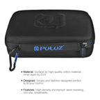 PULUZ Waterproof Carrying and Travel Case for for GoPro, Insta360, DJI and Other Action Cameras Accessories, Medium Size: 23cm x 17cm x 7cm, For GoPro, Size: 23cm x 17cm x 7cm
