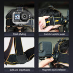 PULUZ Magnetic Quick-release Head Strap Harness Belt, Head Strap