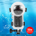 For Insta360 X4 Air PULUZ 50m Waterproof Sealed Diving Case, For Insta360 X4 Air For Insta360 X4 Air