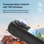 For Insta360 X4 Air PULUZ Rotation Optical Glass Lens Guard Protective Cover, For Insta360 X4 Air