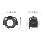 For Insta360 X4 Air PULUZ Snap-on Optical Tempered Glass Lens Guard Protective Cover, For Insta360 X4 Air