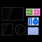 For DJI Osmo Action 6 / 6 Pro PULUZ Lens + Front and Back Screen Tempered Glass Film, Tempered Glass Film