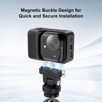For Insta360 GO UItra PULUZ Plastic Gimbal Magnetic Quick Release Base Mount, Gimbal Quick Release Base