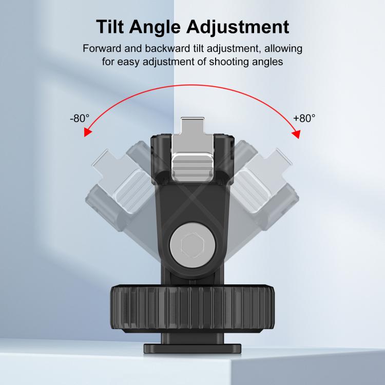 For Insta360 GO UItra PULUZ Plastic Gimbal Magnetic Quick Release Base Mount, Gimbal Quick Release Base