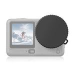 For DJI Osmo Action 6 PULUZ Silicone Lens Cap with Strap, Silicone Lens Cap Silicone Lens Cap