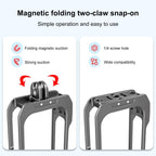For Insta360 X4 Air PULUZ Metal Protective Cage Expansion Frame with Cold Shoe Bases & Lens Cover, For Insta360 X4 Air Lens Cover