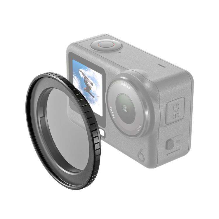 For DJI Osmo Action 6 PULUZ Filter Holder Metal Protective Filter Frame, For DJI Osmo Action 6 For DJI Osmo Action 6