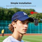 For Insta360 GO Ultra PULUZ Baseball Hat Clip Camera POV Vlog Mount, For Insta360 GO Ultra Hat Clip