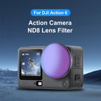 For DJI Osmo Action 6 PULUZ Action Camera ND8 Lens Filter, ND8