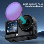 For DJI Osmo Action 6 PULUZ Action Camera ND8 Lens Filter, ND8
